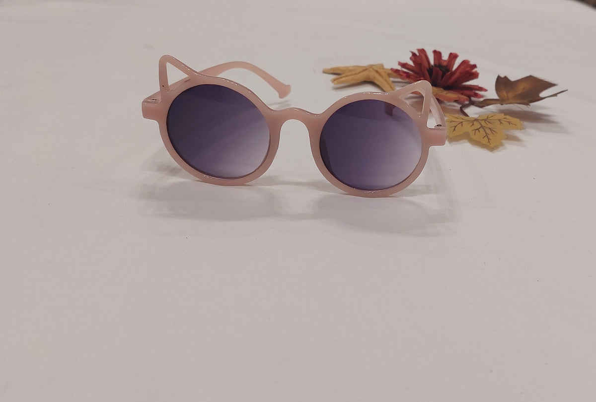 Dark Pink Glasses