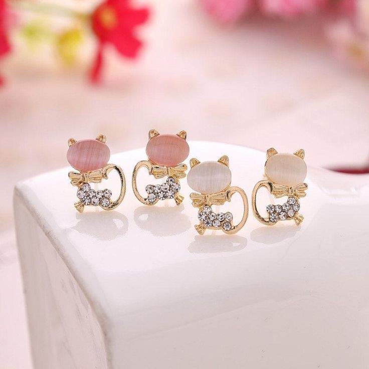 Cat Earrings