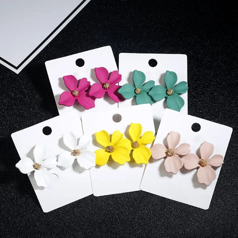 Flower Stud Earrings