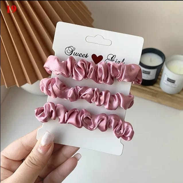 Silk Organza Scrunches