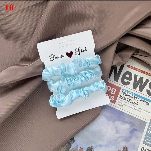 Silk Organza Scrunches