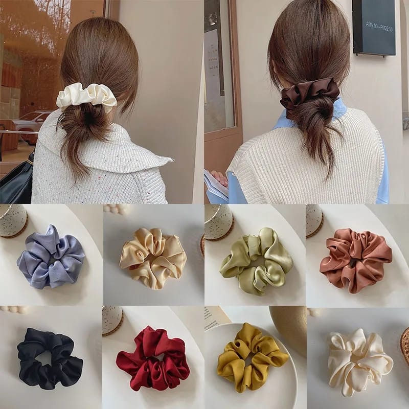 Silk Organza Scrunches