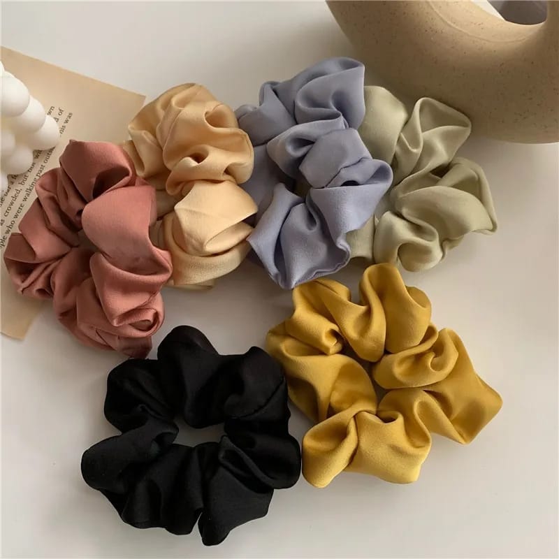 Silk Organza Scrunches