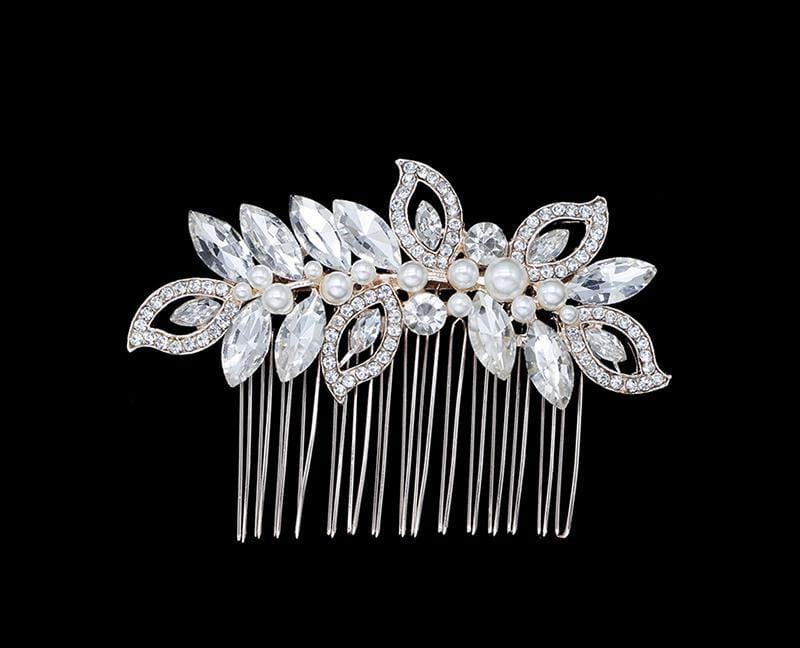 Hair Comb Pearls