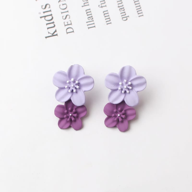Flower Stud Earrings