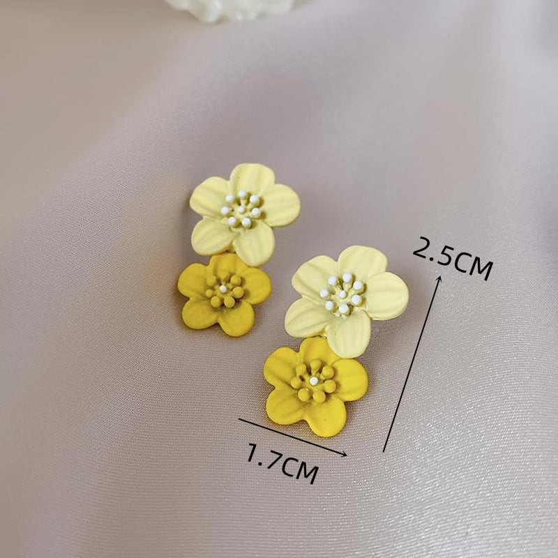 Flower Stud Earrings