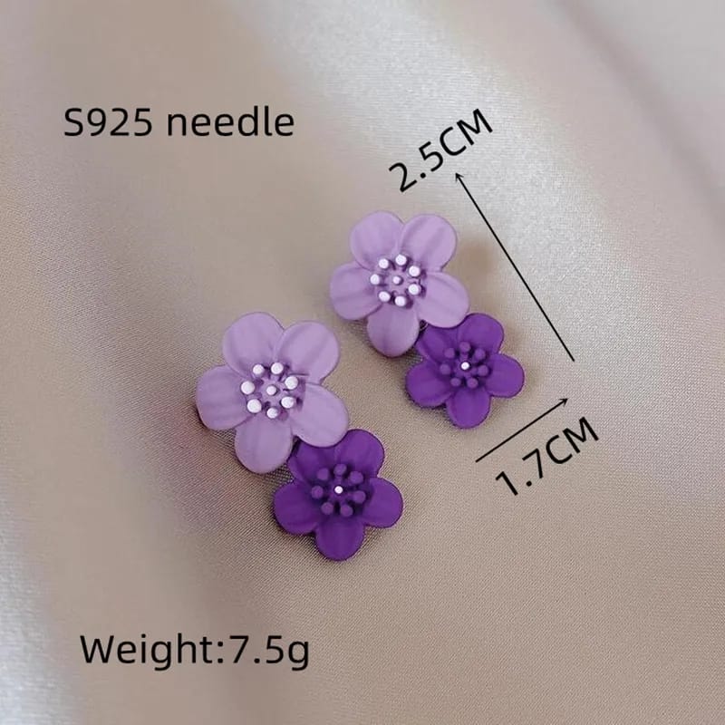 Flower Stud Earrings