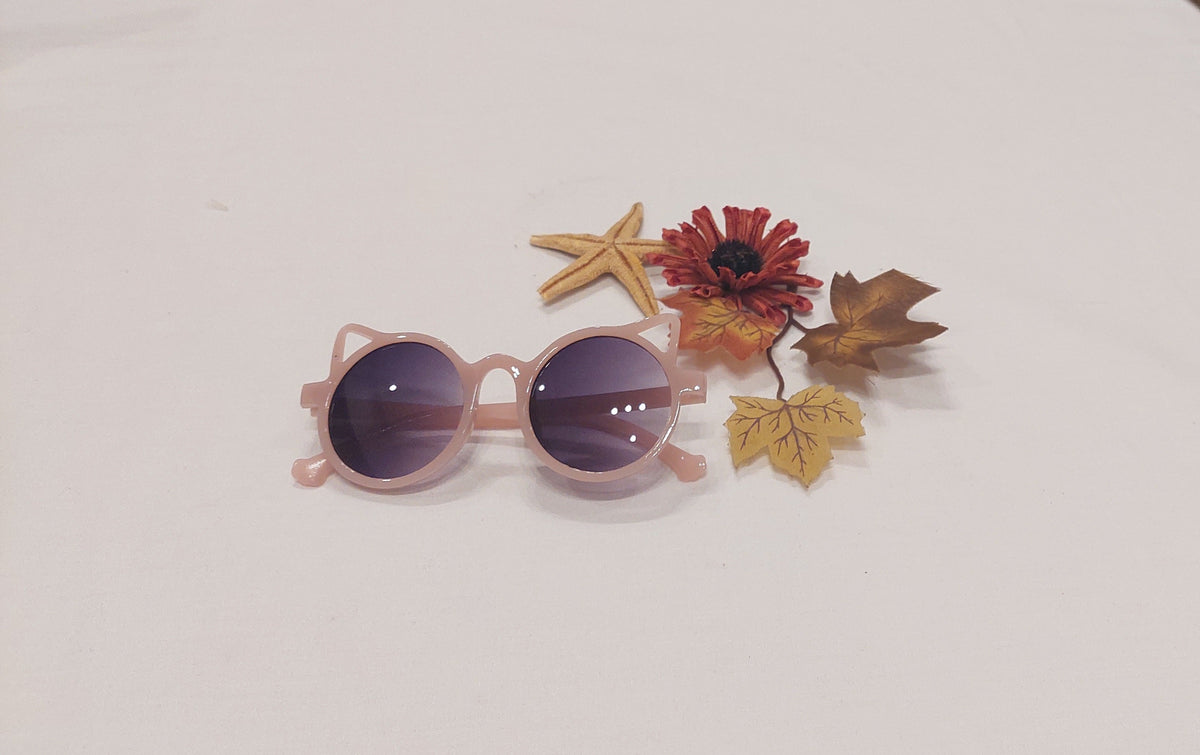 Dark Pink Glasses