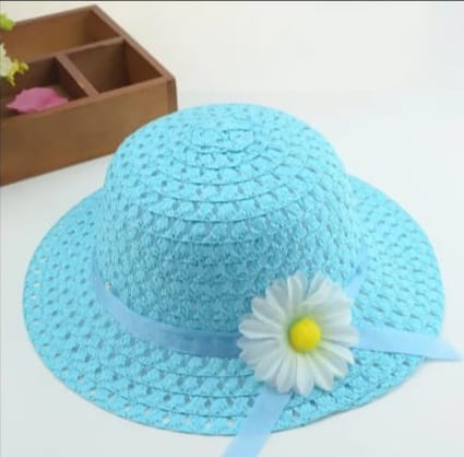 Blue Hat and Bag