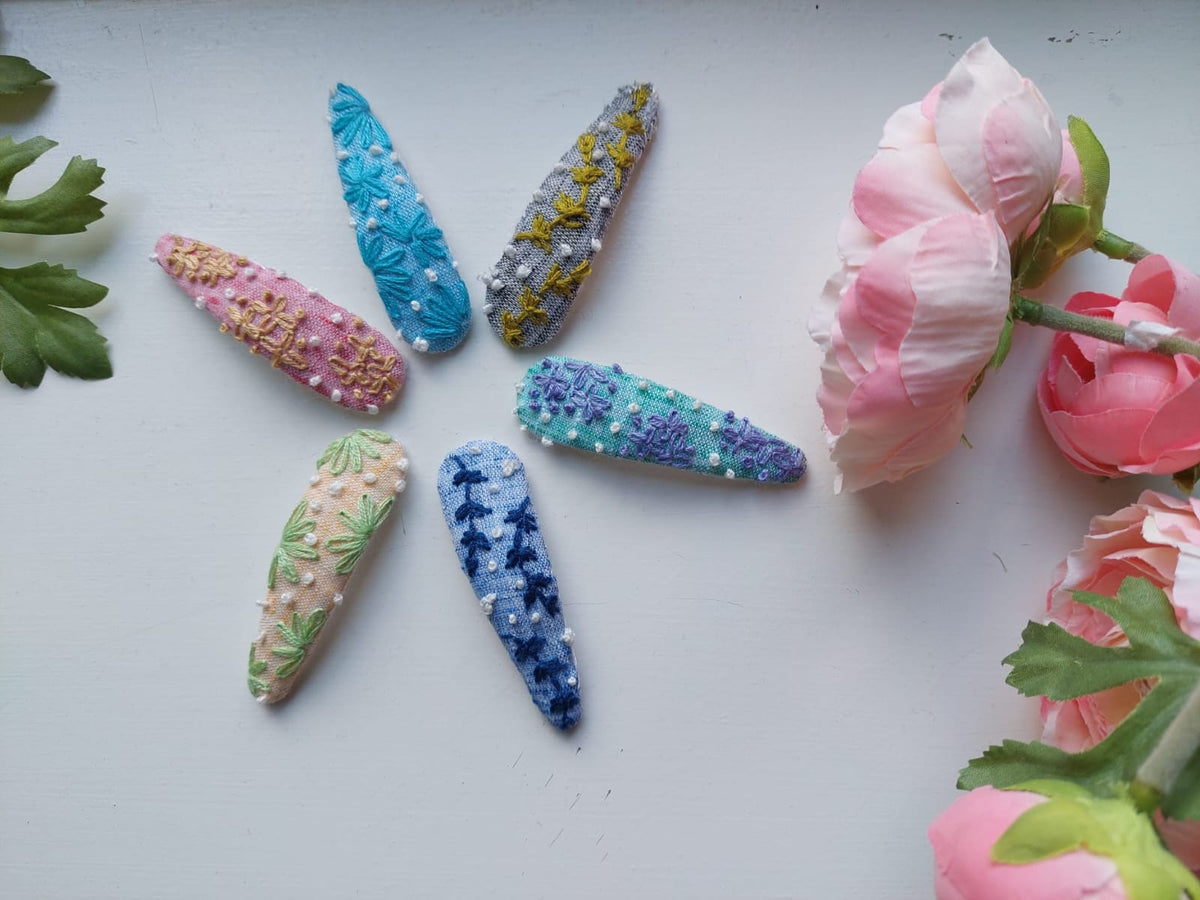 Hand Embroided Pins