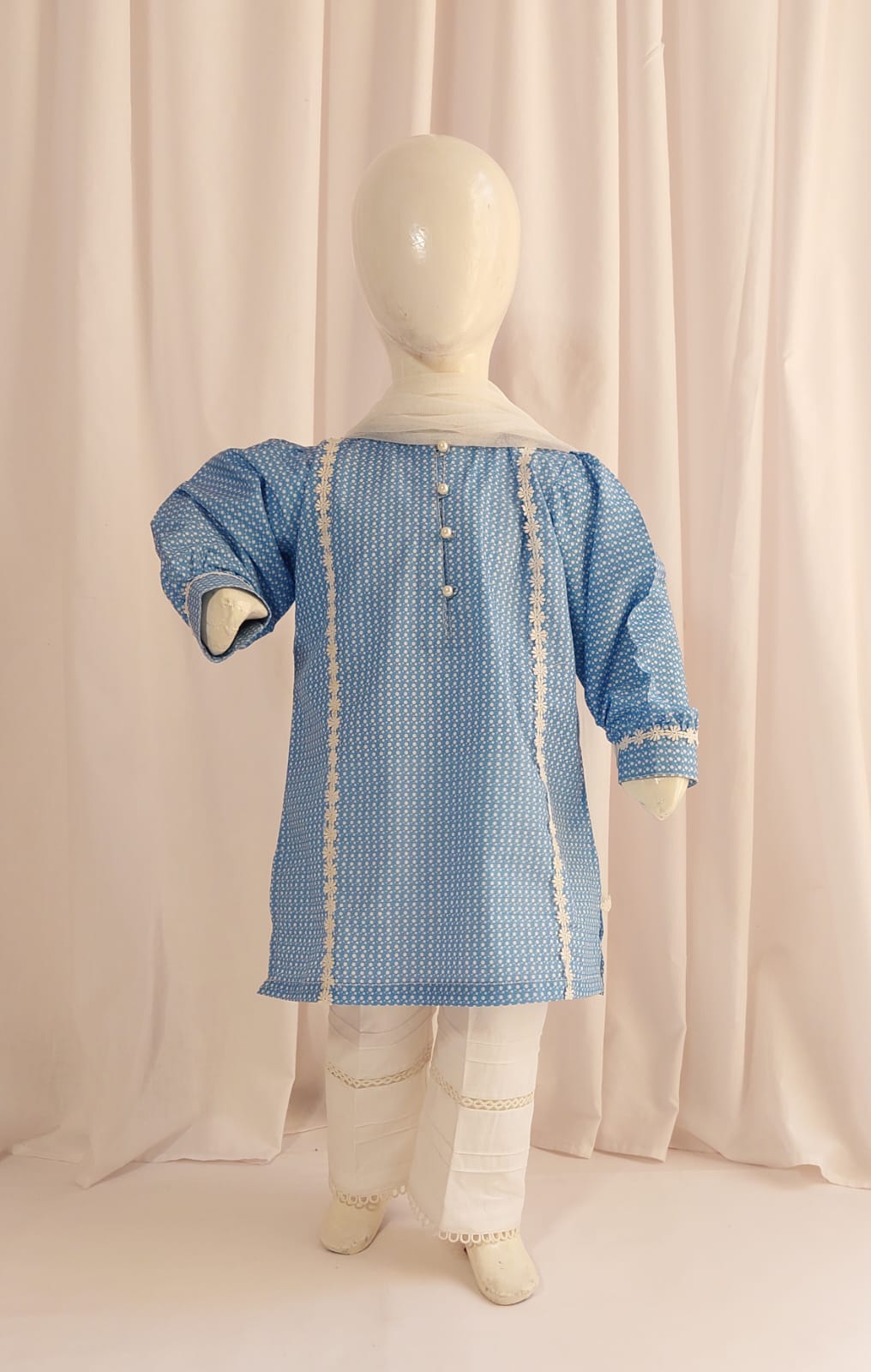 Blue Polka